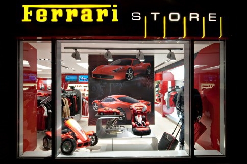 Ferrari Store in Kiev