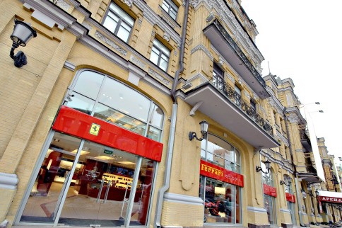 Ferrari Store in Kiev
