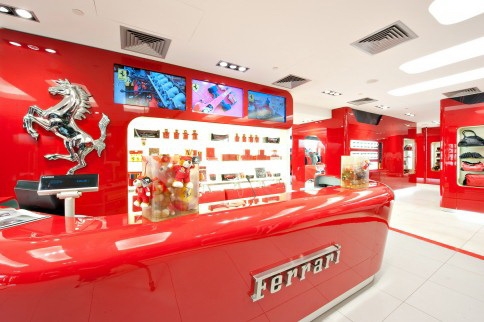 Concept Ferrari Store